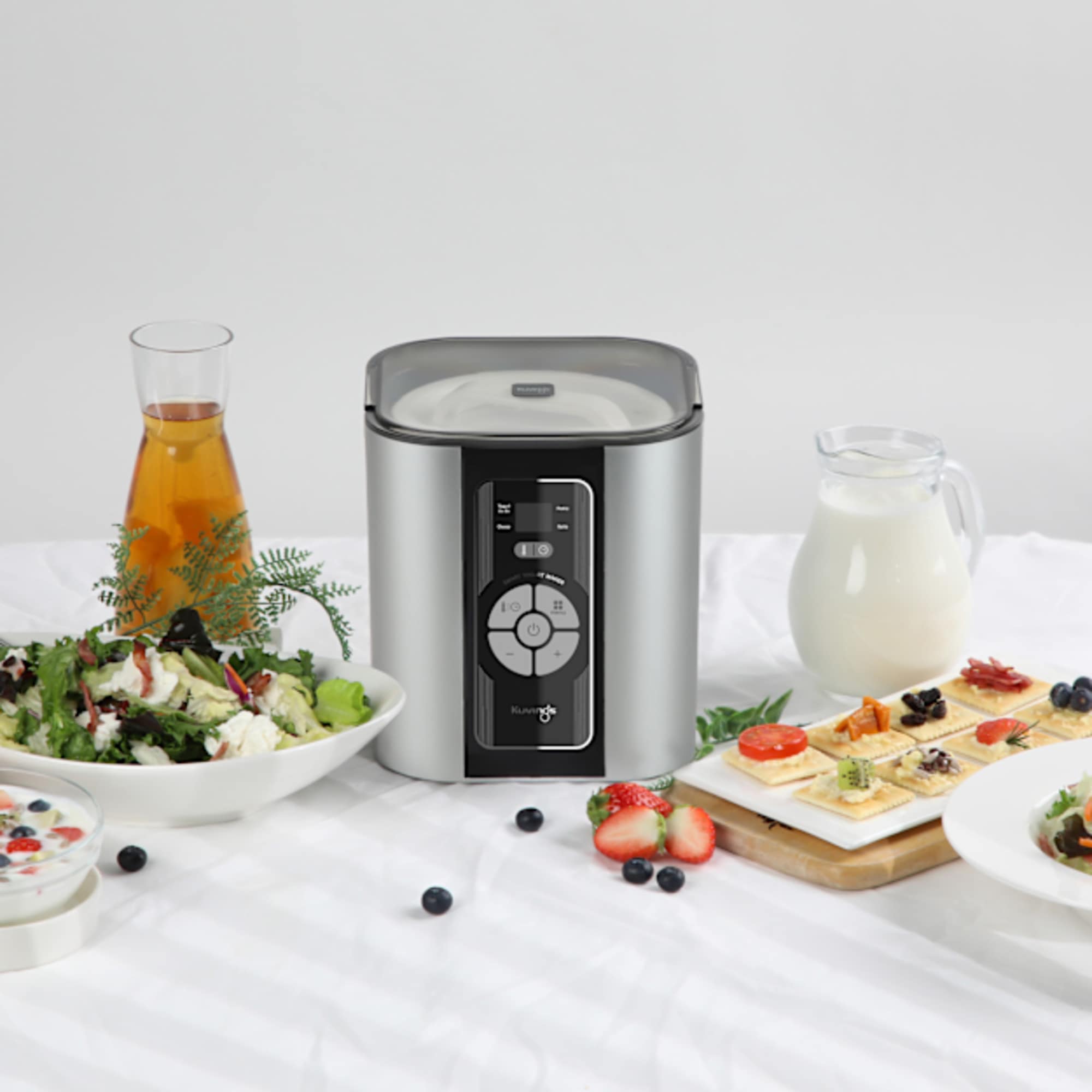 Kuvings Smart Yoghurt Maker 2L Silver | Kitchen Warehouse